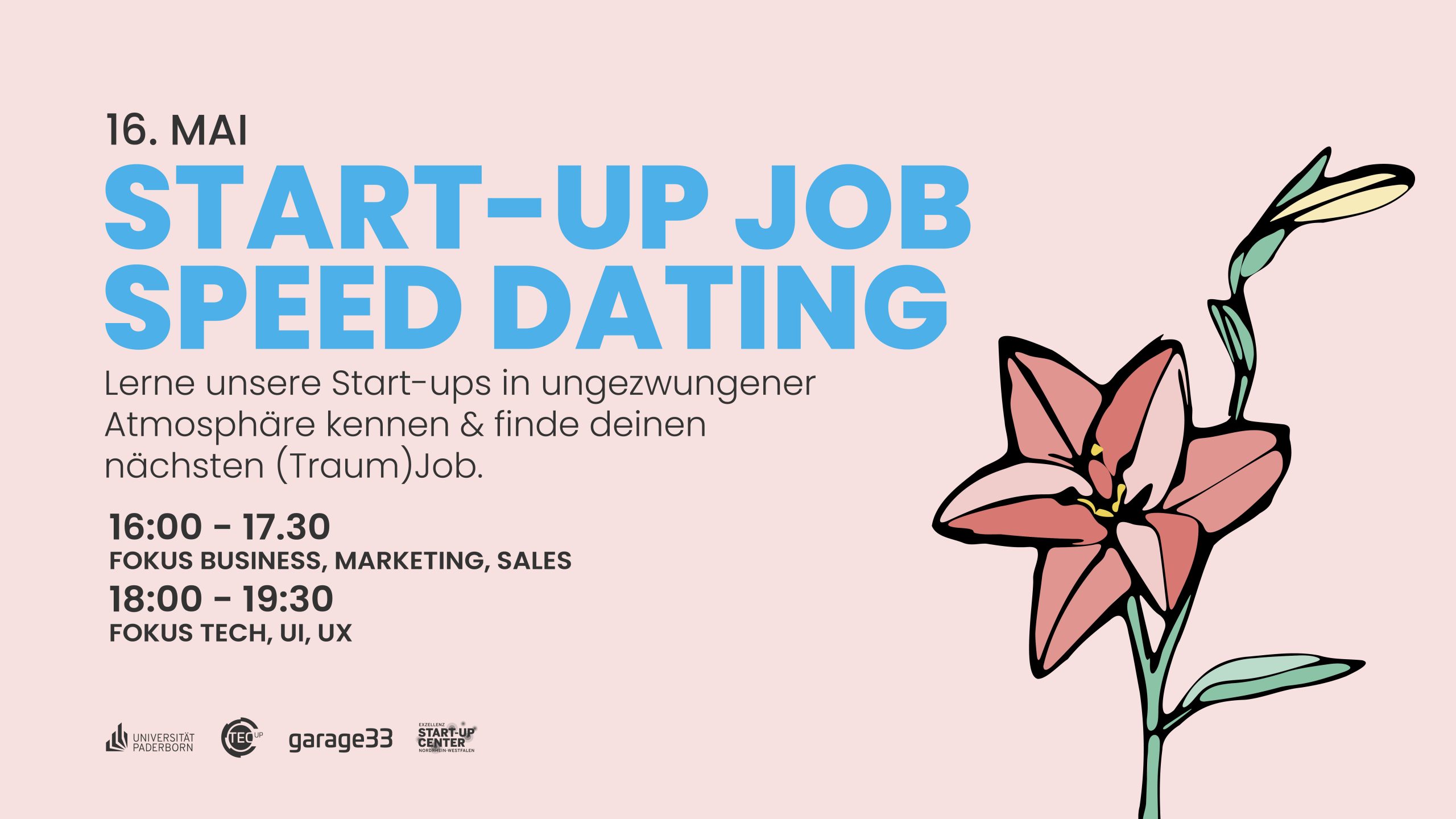 Start-up Job Speed Dating